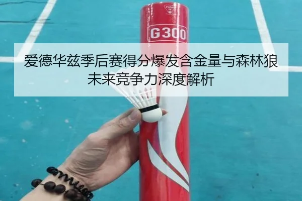 爱德华兹季后赛得分爆发含金量与森林狼未来竞争力深度解析